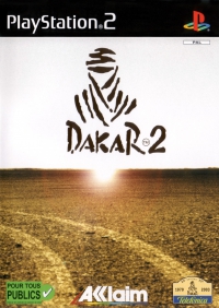 PS2 - Dakar 2 Box Art Front