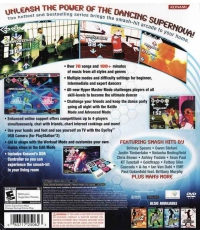 PS2 - Dance Dance Revolution SuperNOVA 2 Box Art Back