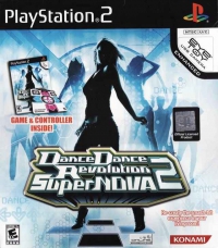 PS2 - Dance Dance Revolution SuperNOVA 2 Box Art Front