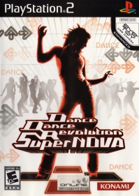 PS2 - Dance Dance Revolution SuperNOVA Box Art Front