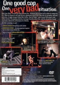 PS2 - Dead To Rights Box Art Back