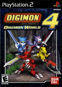 PS2 - Digimon World 4 Box Art Front