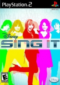 PS2 - Disney Sing It Box Art Front