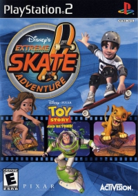 PS2 - Disney's Extreme Skate Adventure Box Art Front