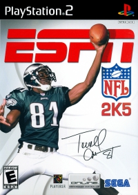 PS2 - ESPN NFL 2K5 Box Art Front