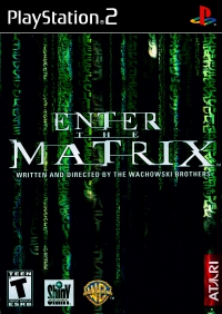 PS2 - Enter the Matrix Box Art Front