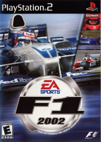 PS2 - F1 2002 Box Art Front