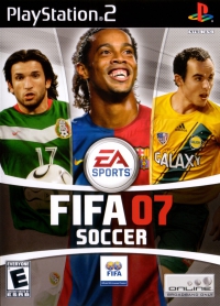 PS2 - FIFA 07 Box Art Front