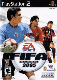 PS2 - FIFA Football 2005 Box Art Front