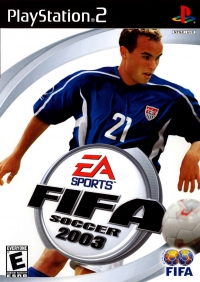 PS2 - FIFA Soccer 2003 Box Art Front