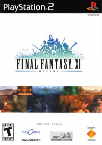 PS2 - Final Fantasy XI Online Box Art Front