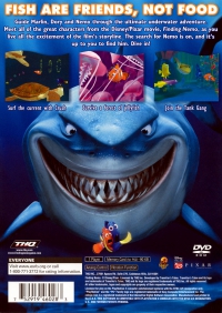 PS2 - Finding Nemo Box Art Back