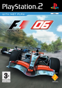 PS2 - Formula 1 06 Box Art Front