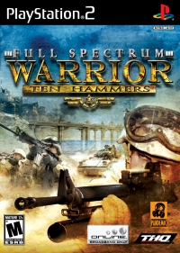 PS2 - Full Spectrum Warrior Ten Hammers Box Art Front