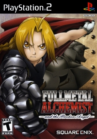 PS2 - Fullmetal Alchemist and the Broken Angel Box Art Front
