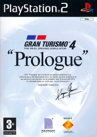 PS2 - Gran Turismo 4 Prologue Box Art Front