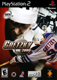 PS2 - Gretzky NHL 2005 Box Art Front