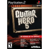 PS2 - Guitar Hero 5 Box Art Front