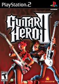 PS2 - Guitar Hero II Box Art Front