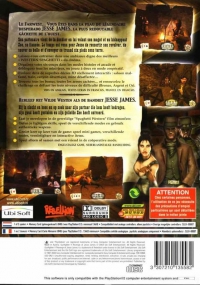 PS2 - Gunfighter 2 The Revenge of Jesse James Box Art Back