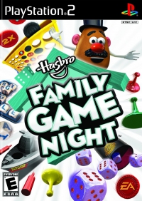 PS2 - Hasbro Family Game Night Box Art Front