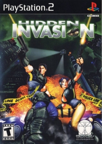 PS2 - Hidden invasion Box Art Front