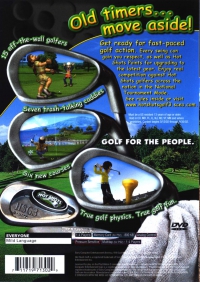 PS2 - Hot Shots Golf 3 Box Art Back