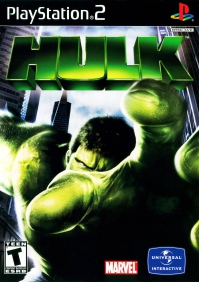 PS2 - Hulk Box Art Front