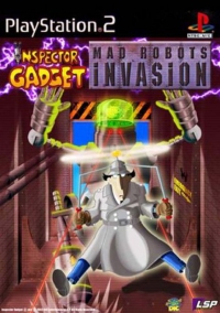 PS2 - Inspector gadget mad robots invasion Box Art Front