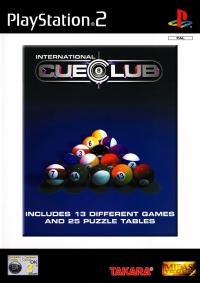 PS2 - International Cue Club Box Art Front