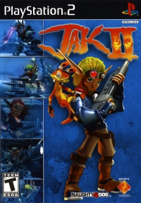 PS2 - Jak II Box Art Front