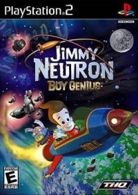PS2 - Jimmy neutron boy genus Box Art Front
