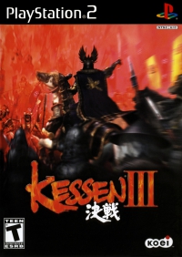 PS2 - Kessen III Box Art Front