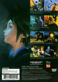 PS2 - Kingdom Hearts Box Art Back