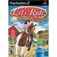 PS2 - Lets Ride Silver Buckle Stables Box Art Front