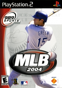 PS2 - MLB 2004 Box Art Front