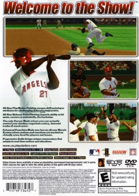 PS2 - MLB 2006 Box Art Back