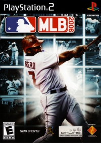 PS2 - MLB 2006 Box Art Front
