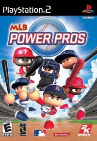 PS2 - MLB Power Pros Box Art Front