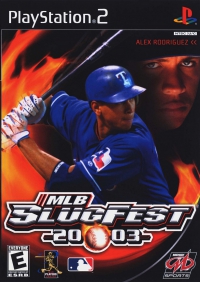 PS2 - MLB SlugFest 20 03 Box Art Front