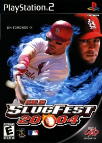 PS2 - MLB SlugFest 20 04 Box Art Front