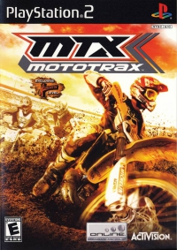 PS2 - MTX Mototrax Box Art Front