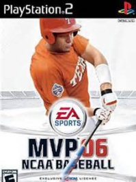 PS2 - MVP 06 NCAA Baseball Box Art Front