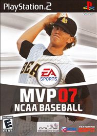 PS2 - MVP 07 NCAA Baseball Box Art Front