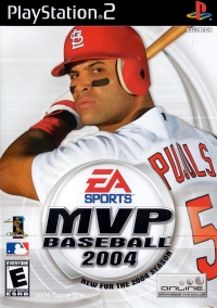 PS2 - MVP Baseball 2004 Box Art Front
