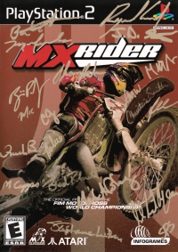 PS2 - MX Rider Box Art Front