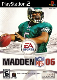 PS2 - Madden NFL 06 Box Art Front