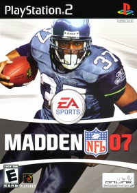 PS2 - Madden NFL 07 Box Art Front