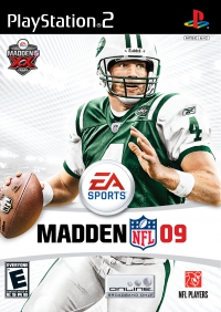 PS2 - Madden NFL 09 Box Art Front