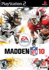 PS2 - Madden NFL 10 Box Art Front